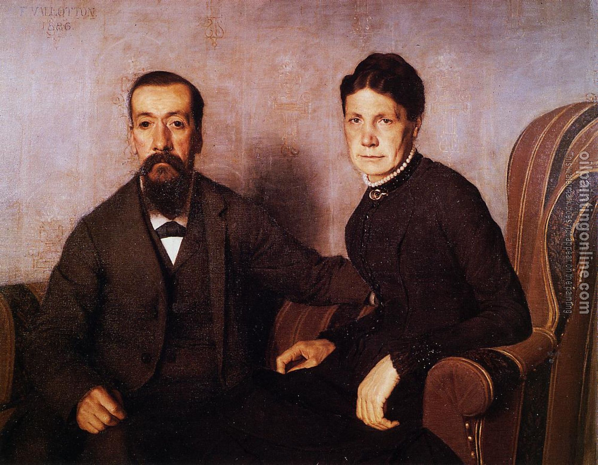 Felix Vallotton - The Artist's Parents